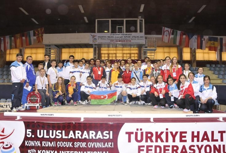 Dünya çocukları Konya'da yarıştı gorseli