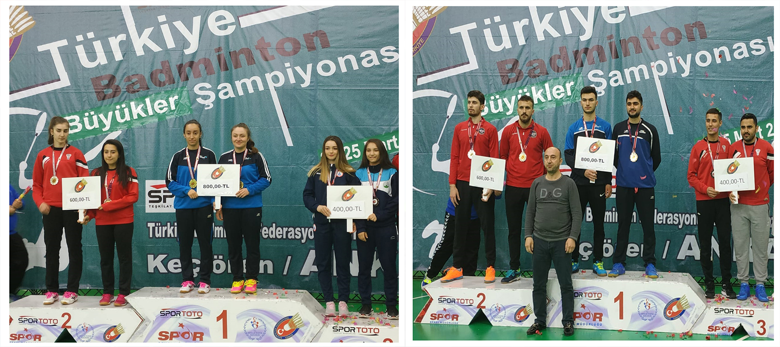 Büyükler Badminton Türkiye Şampiyonası gorseli
