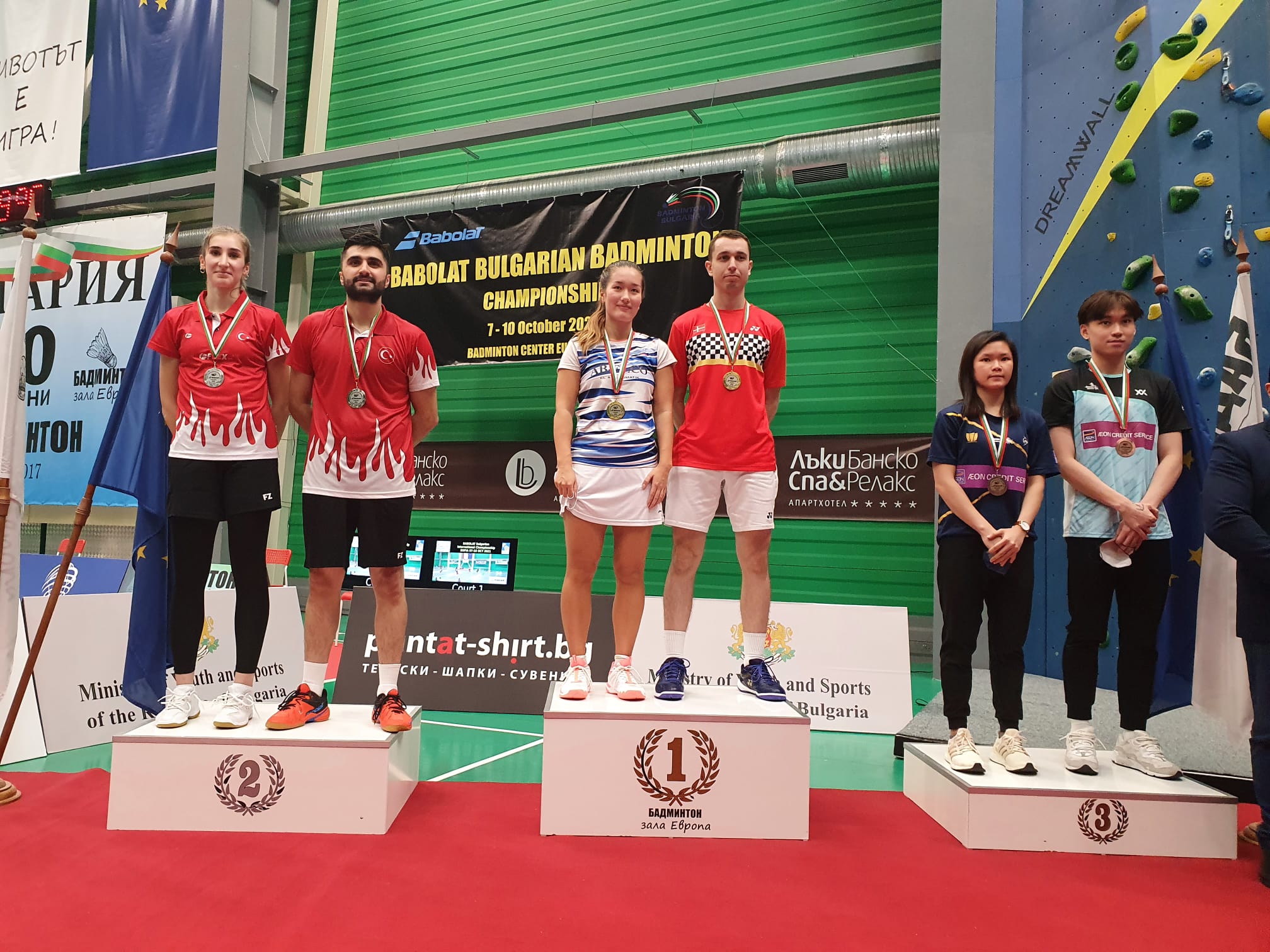 Babolat Bulgaristan Badminton Şampiyona 'sın da İki Gümüş Birden. gorseli