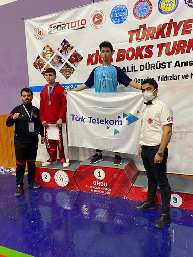 Türkiye Kick Boks Turnuvasında 3 Madalya gorseli