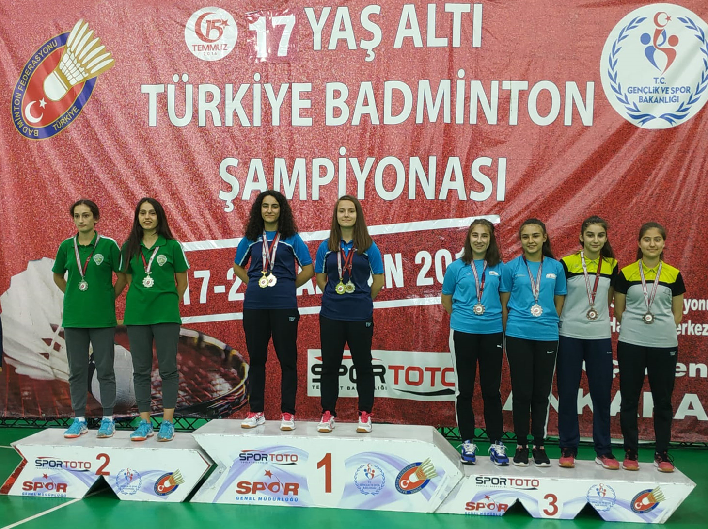 Badminton 17 yaşaltı Türkiye Şampiyonası gorseli