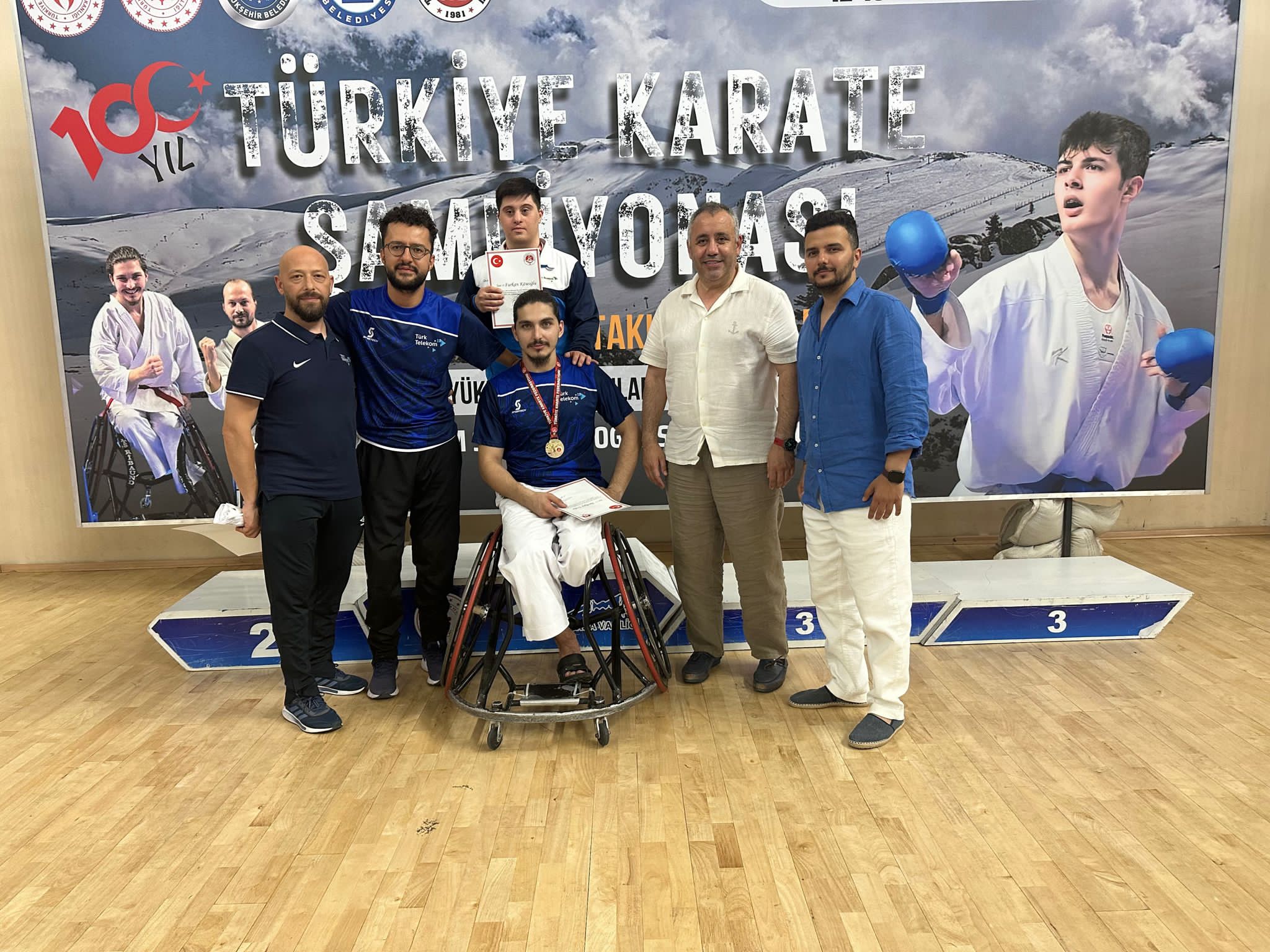 Parakarate Türkiye Şampiyonası'nda 3 Madalya gorseli